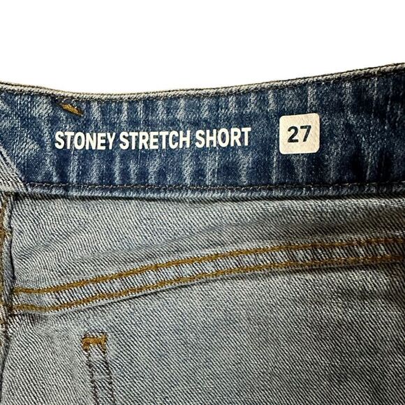 Volcom ~ Denim Cutoffs ~ size 27 ~ Stoney Stretch Short - Picture 3 of 9
